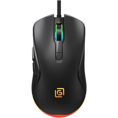 Мышь проводная Oklick 750G, игровая, оптическая, USB, 7200dpi, черный [1796789]