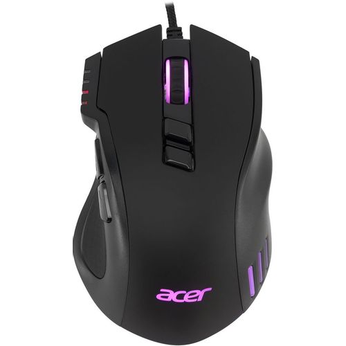 Мышь проводная Acer OMW150, игровая, оптическая, USB, 4800dpi, черный [zl.mceee.00p]