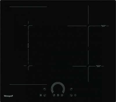 Индукционная варочная панель WEISSGAUFF HI 643 BFZC,  независимая,  черный