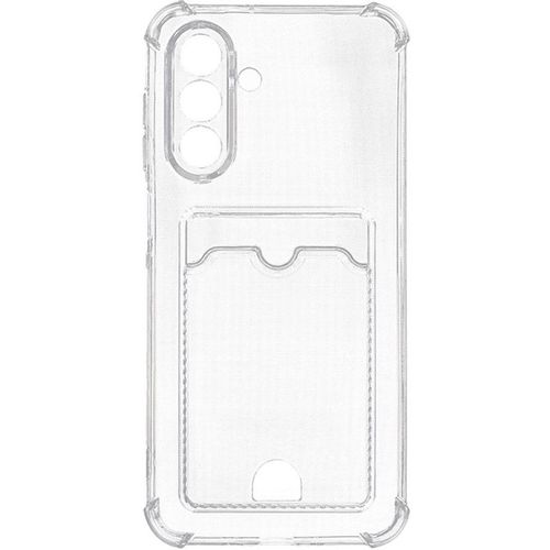 Чехол (клип-кейс) ZIBELINO Silicone Card Holder, для Samsung Galaxy A17, прозрачный [zsch-sam-a176-cam-trn]