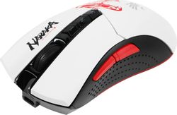 Мышь беспроводная A4TECH Bloody R90 Plus Naraka, USB, белый и рисунок
