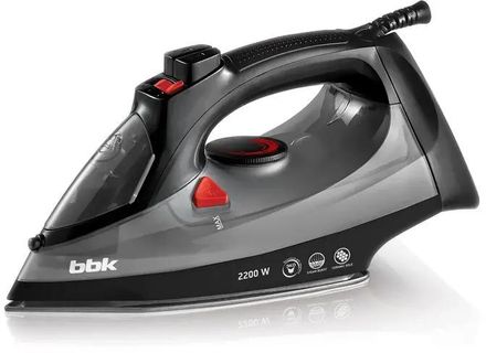 Утюг BBK ISE-2202,  2200Вт,  черный/серый [ise-2202 (b/dg)]