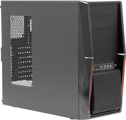 Корпус ATX CaseCom Texconn 7688, Midi-Tower, без БП,  черный [k5-7688]