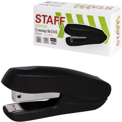 Аксессуары для степлер STAFF 228739, 20 листов, черный (1773476) купить ...