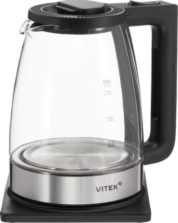 Чайник электрический Vitek VT-WK1071, 1.7л, стекло
