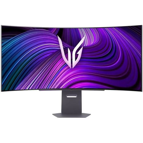44.5" Монитор LG UltraGear 45GX90SA-B, 3400x1440, OLED, 240Гц, 2хHDMI, 1хDP, изогнутый, черный [45gx90sa-b.aruz]