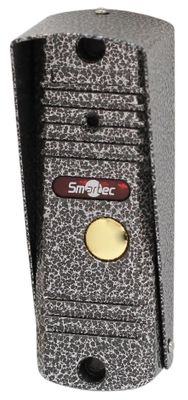 Видеопанель SMARTEC ST-DS104С-GR,  цветная,  накладная,  серый