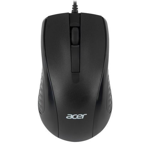 Мышь проводная Acer OMW136, оптическая, USB, 1200dpi, черный [zl.mceee.01a]