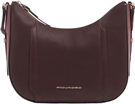 Сумка Piquadro Circle, женская, кожа натуральная, сливовый [bd6657w92/boro]