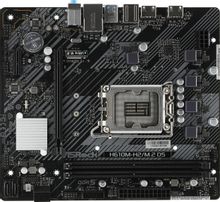 Изображение товара Материнская плата ASRock H610M-H2/M.2 D5 Socket LGA 1700 DDR5 mATX