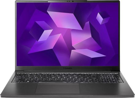 Ноутбук KVADRA Nau LP16, 16", IPS, Intel Core Ultra 7 155U 1.7ГГц, 12-ядерный, 16ГБ DDR5, 512ГБ SSD,  Intel Graphics, без операционной системы,  графитовый [y22l01cas122r_cc5a28]