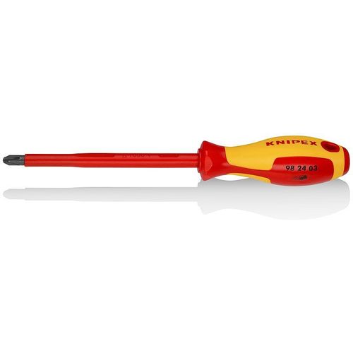 Отвертка KNIPEX KN-982400, PH0 длина стержня 60мм