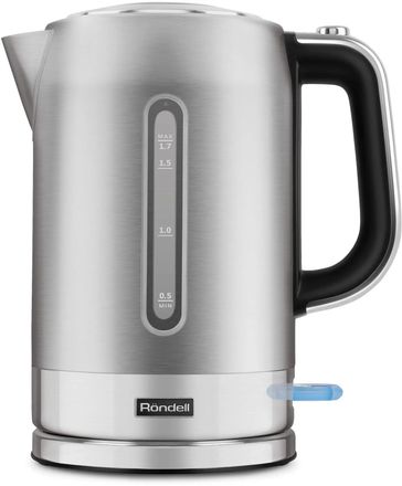Чайник электрический Rondell 1000-RE-01, 1.7л, металл