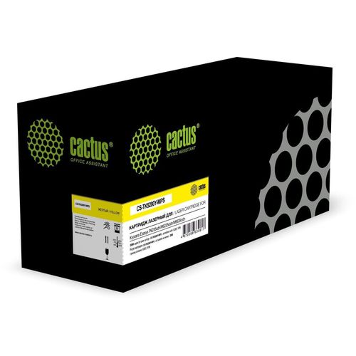 Картридж Cactus CS-TK5280Y-MPS, TK-5280Y, желтый / CS-TK5280Y-MPS