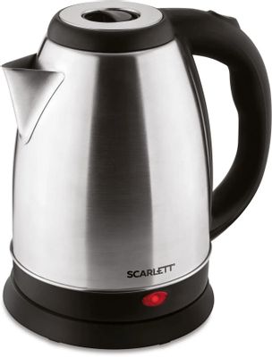Чайник электрический Scarlett SC-EK21S51, 1600Вт, серебристый