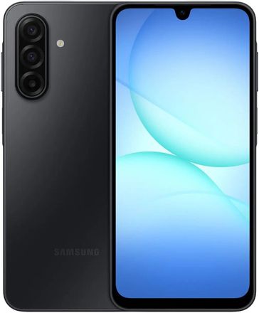 Смартфон Samsung Galaxy A17 4/128Gb, 6.7", AMOLED, 90Гц, 5000мAч, 2 nano SIM, черный