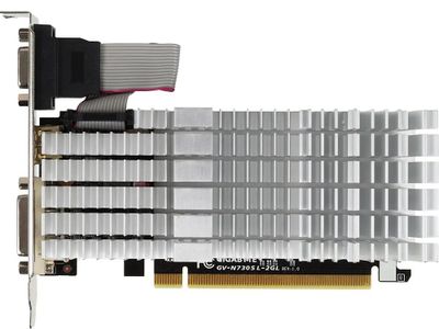 Видеокарта GIGABYTE NVIDIA  GeForce GT 730 GV-N730SL-2GL 2ГБ DDR3, Low Profile,  Ret