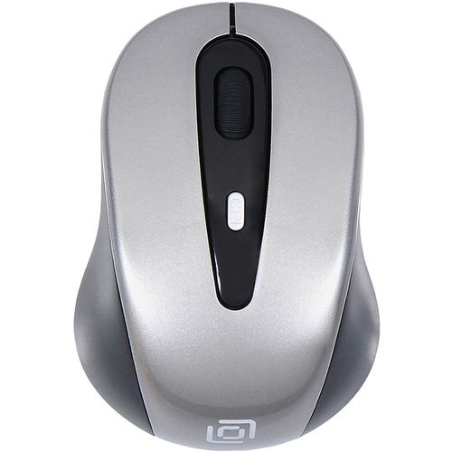 Мышь беспроводная Oklick 435MW, радио, оптическая, USB, 1600dpi, черный и серый [945812]