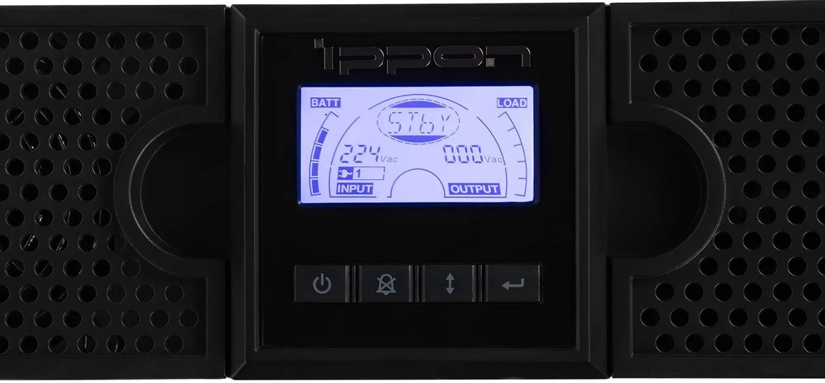 Источник бесперебойного питания Ippon Smart Winner II 1500 / 1500 ВА / 1350 Вт / 8 x IEC 320 C13