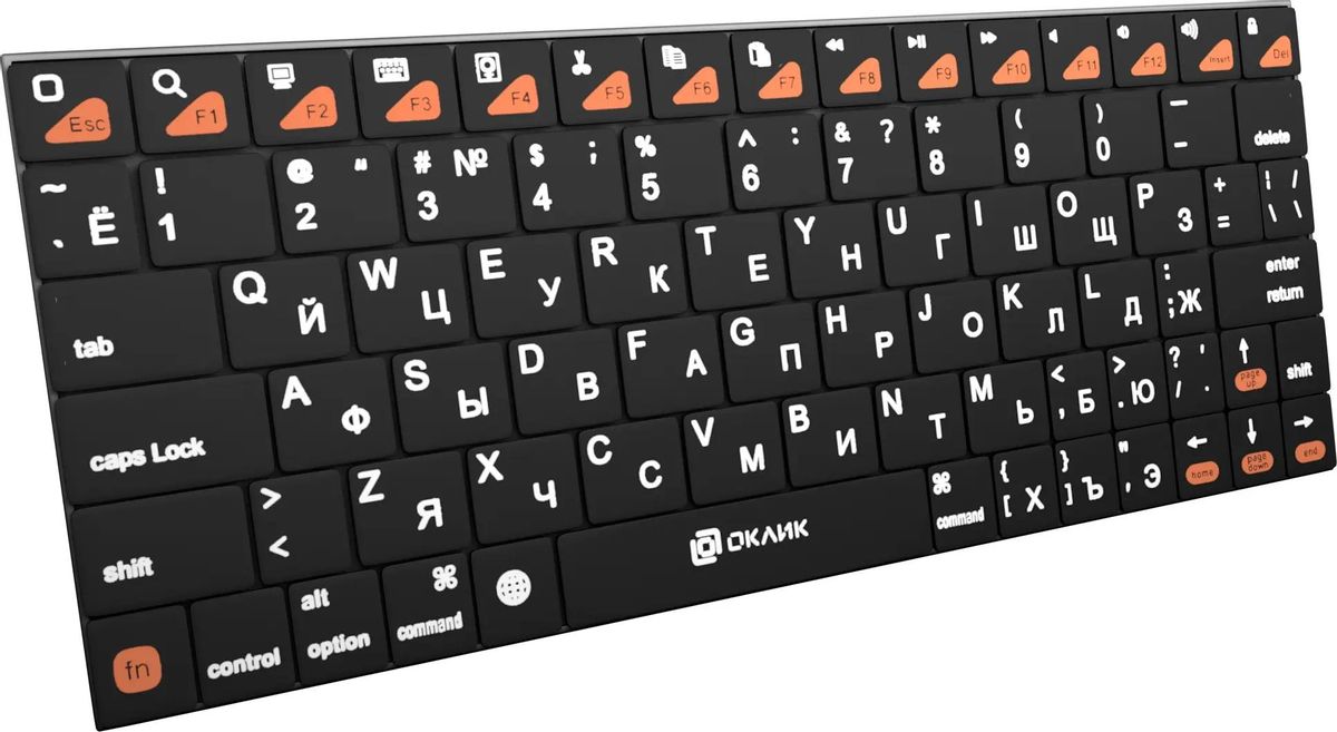 Клавиатура Oklick 840S, черный