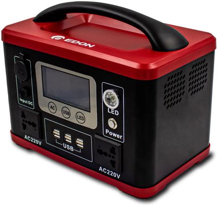 Электростанция портативная Edon PES-300 30000mAh 5A 3xUSB черный