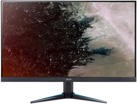 27" Монитор Acer Nitro VG270Ubmiipx,  2560x1440,  IPS,  75Гц,  2хHDMI,  1хDP,  черный и черный/синий [um.hv0ee.007]