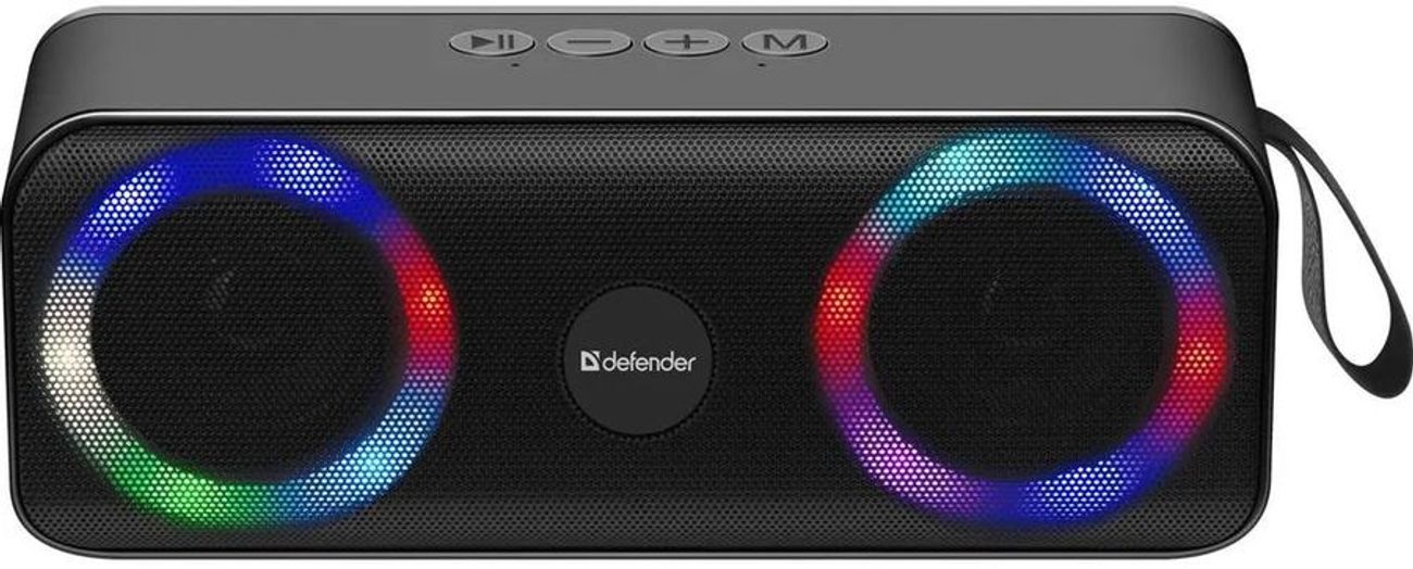 Колонка портативная Defender Q1, 10Вт, черный [65301]