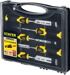 Набор стамесок Stayer Professional 18205-H5_z01, 900грамм