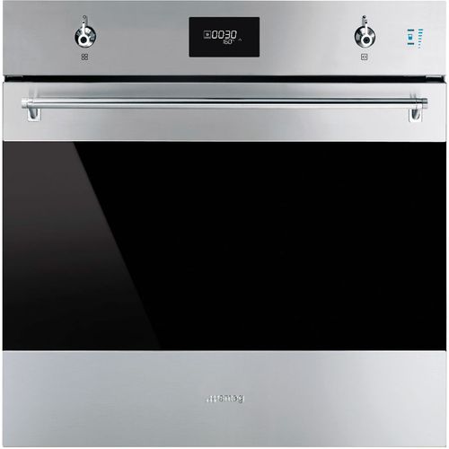 Духовой шкаф электрический SMEG SOP6301S2X, 68л, дверца с 4 стеклами, нержавеющая сталь