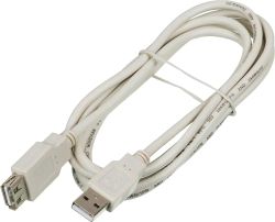 Изображение товара Кабель-удлинитель USB2.0 NingBo USB A(m) -  USB A(f),  1.8м,  блистер [usb2.0-am-af-br]