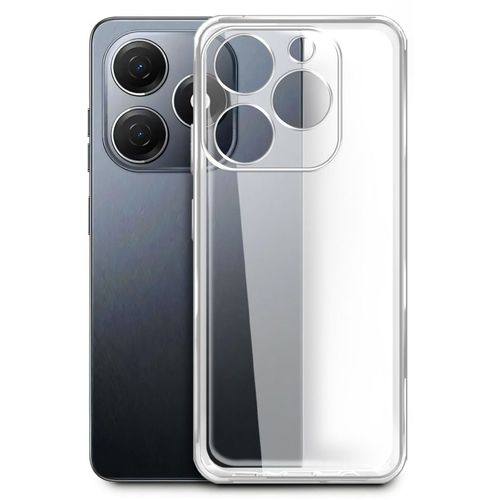 Чехол (клип-кейс) BORASCO Silicone Case, для Tecno Spark 20, прозрачный [72688]