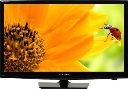 24" Телевизор Samsung UE24H4070AUXRU, HD, черный