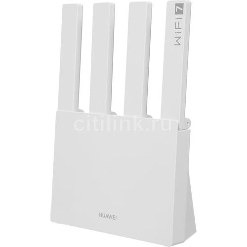Роутер Huawei WUKUN-BE32, Wi-Fi 7, BE3600, 2.4/5ГГц, 1 LAN, 3 WAN/LAN, белый [53030cfj]