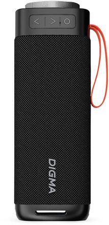 Колонка портативная Digma D-PS1522, 60Вт, черный [ps1522b]