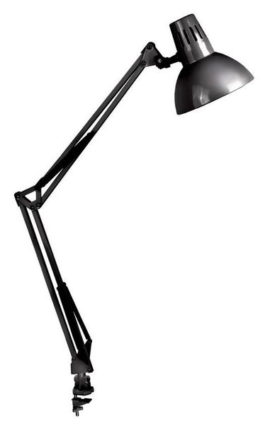 Настольная лампа CAMELION KD-312  C02 на струбцине черный [10999]