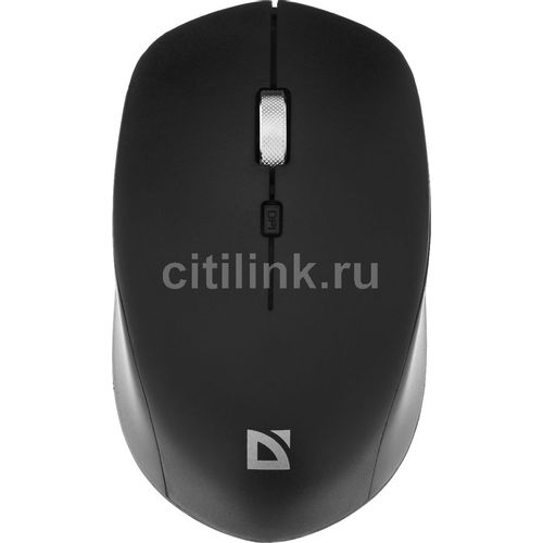 Мышь беспроводная Defender Velvet, Bluetooth/Радио, оптическая, USB, 1600dpi, черный [52406]