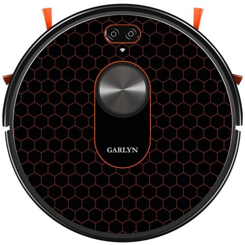 Робот-пылесос GARLYN SR-800 Max, 25Вт, черный/оранжевый