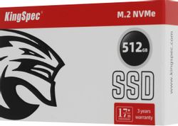 512ГБ SSD накопитель KINGSPEC NXM-512 M.2 2242