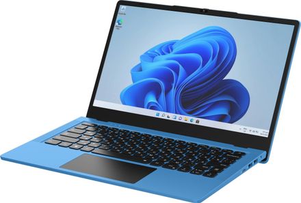 Ноутбук ECHIPS Arctic F141UL 14.1", IPS, Intel N100 0.8ГГц, 4-ядерный, 8ГБ LPDDR5, 256ГБ SSD, Intel UHD Graphics, Windows 11 Home, синий