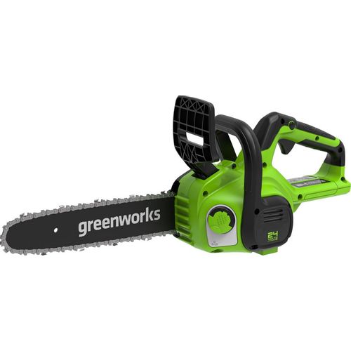 Цепная пила GREENWORKS G24CS25K2, аккумуляторная, 24В, 2Ач, с одним аккумулятором [2007707ua]