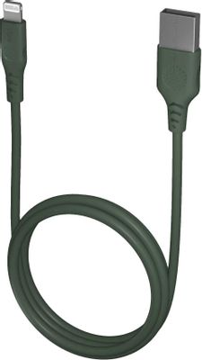 Кабель  Vipe,  Lightning (m) -  USB (m),  1.2м,  MFI,  в оплетке,  2.4A,  зеленый [vpcblmfipvcgrn]