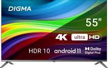 Изображение товара 55 Телевизор Digma DM-LED55UBB41 4K Ultra HD Android SMART TV