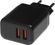 Изображение товара Сетевое зарядное устройство BORASCO 2xUSB-A,  15Вт, 3A, черный [52583]