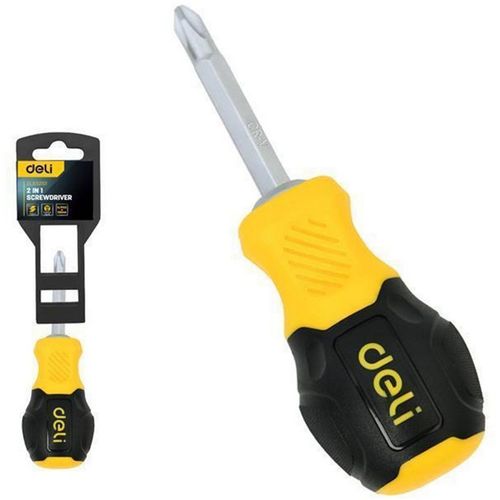 Отвертка Deli DL632101, PH2/SL6 длина стержня 75мм