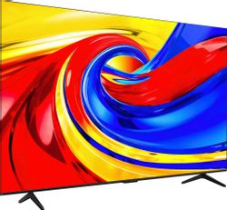 65" Телевизор TCL 65P7L QLED, 4K Ultra HD, СМАРТ ТВ, Google TV, черный