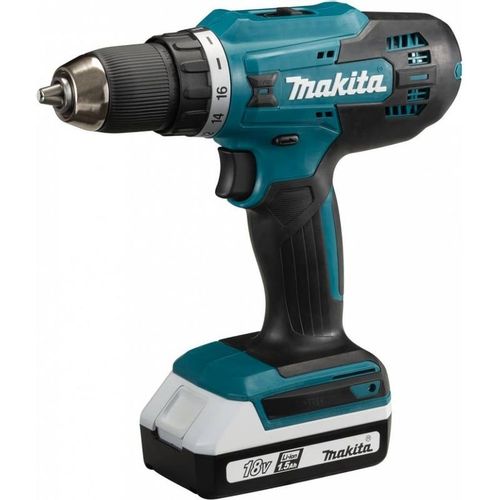 Дрель-шуруповерт Makita DF488D002, 1.5Ач, с двумя аккумуляторами