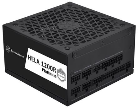 Блок питания SILVERSTONE Hela 1200R,  1200Вт,  80 PLUS PLATINUM,  135мм, черный, retail [g540ha120rpm220]