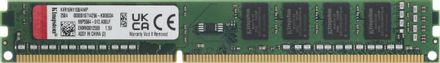 Оперативная память Kingston Valueram KVR16N11S8/4WP DDR3 - 1x 4ГБ 1600МГц, DIMM, Ret, низкопрофильная