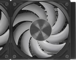 Система водяного охлаждения PCCOOLER DS360 Display, LCD, 4-pin, ARGB, черный