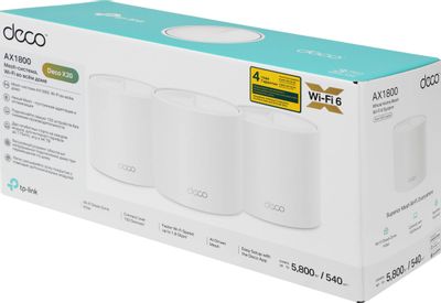 tp-link Deco X20　3個セット Маршрутизатор TP-LINK Deco X20 (3-pack) MESH система WiFI6